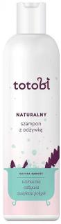Totobi Naturalny szampon z odżywką dla psa i kota 300ml