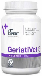 VetExpert GeriatiVet Large Dog preparat witaminowy dla starszego psa rasy dużej 820mg 45 tab. [Data ważności: 06.2024]