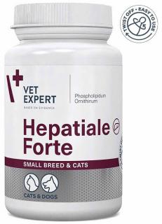 VetExpert Hepatiale Forte Small Breed  Cats preparat na wątrobę dla psa i kota 40 kapsułek
