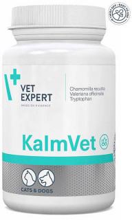 VetExpert KalmVet preparat uspokajający dla psa i kota 60 kapsułek