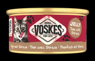Voskes Original Kot Jelly Tuna with Shirasu Mokra Karma z tuńczykiem i shirasu 85g