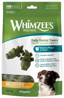 Whimzees Aligator Medium gryzak 12szt.