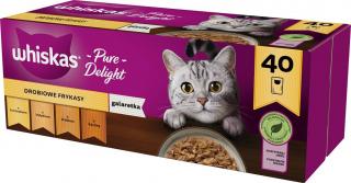 Whiskas Kot Adult Frykasy drobiowe Mokra Karma w galaretce 40x85g