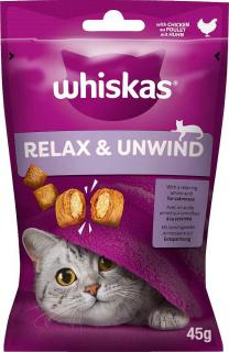Whiskas Relaks i Odprężenie przysmak dla kota 45g