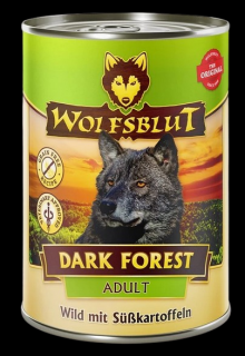 Wolfsblut Pies Dark Forest Mokra Karma z dziczyzną 395g PUSZKA