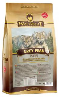 Wolfsblut Pies Puppy Grey Peak Sucha Karma z koziną 12.5kg