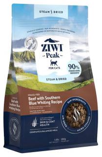 Ziwi Peak Beef with Southern Blue Whiting Recipe Sucha Karma z wołowiną dla kota 800g