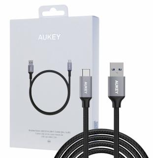 CB-CD3 nylonowy kabel Quick Charge USB C-USB 3.0 | 2m | 5 Gbps | 3A | 60W PD | 20V