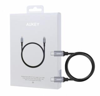 CB-CD5 nylonowy ultraszybki kabel Quick Charge USB C - USB C