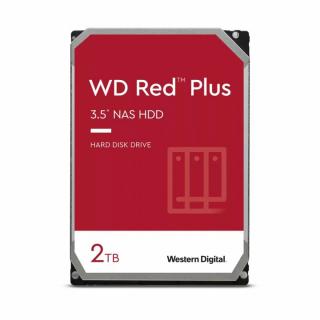 Dysk WD Red Plus 2TB 3,5CMR 128MB/5400RPM WD20EFZX