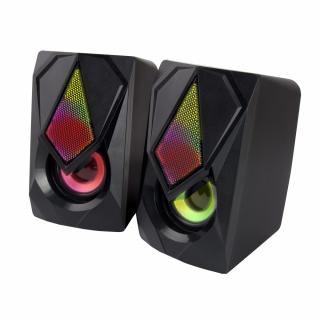 Głośnik 2.0 USB Led Rainbow Boogie