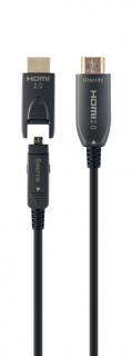 Kabel AOC High Speed HDMI with ethernet 20 m z adapterem D/A