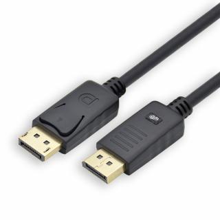 Kabel DisplayPort M/M 1.8 m. czarny