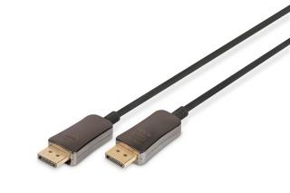 Kabel połączeniowy hybrydowy AOC DisplayPort 1.4 8K/60Hz UHD DP/DP M/M 20m Czarny