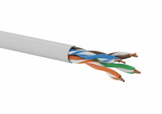 Kabel U/UTP typu linka kat.5E Fca 26/7AWG PVC Szary 100m - 25 lat gwarancji