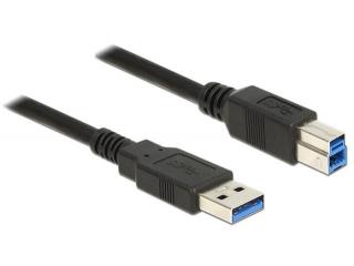 Kabel USB 3.0 2m AM-BM czarny