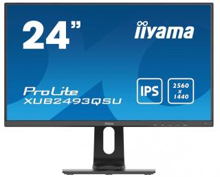 Monitor 23.8 cala XUB2493QSU-B1 IPS,QHD,HDMI,DP,USB3.0,2x2W,PIVOT