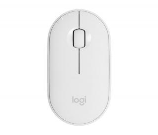 Mysz bezprzewodowa Pebble Wireless Mouse M350 biała 910-005716
