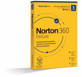 *Norton 360 DELUX 50GB PL 1U 5Dvc 1Y 21408667