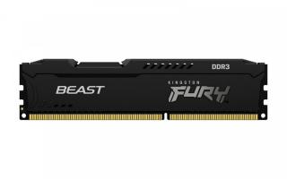 Pamięć DDR3 Fury Beast 4GB(1*4GB)/1866 CL10, czarna