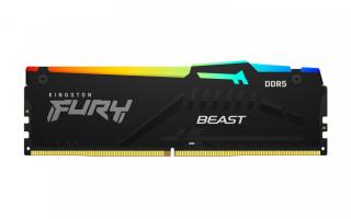 Pamięć DDR5 Fury Beast RGB 16GB(1*16GB)/4800 CL38
