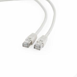 Patch cord ekranowany FTP kat.6 osłonka zal. 0.5M szary