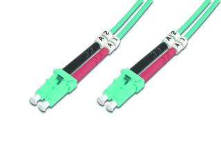 Patch cord światłowodowy FO LC-LC MM 50/125 OM3 duplex LSOH 3m