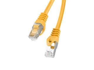 Patchcord kat.6 FTP 0.25m pomarańczowy PCF6-10CC-0025-Y