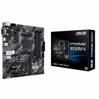 Płyta główna PRIME B550M-K AM4 4DDR4 DVI-D/HDMI M.2 mATX