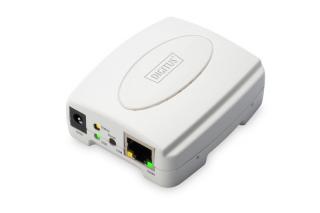 Serwer wydruku/Print server 1xUSB 2.0, 1xRJ45 Fast Ethernet 10/100Mbps