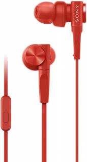 Słuchawki MDR-XB55APR czerwone