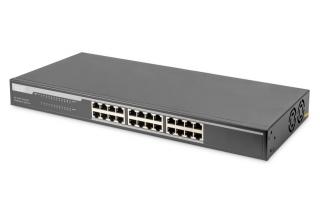 Switch niezarządzalny 19" Rack Gigabit 24x10/100/1000Mbps