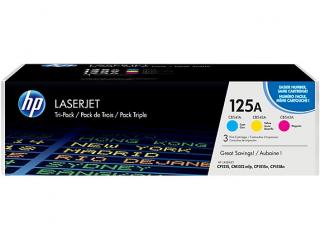 Toner 125A CLJ CP1215 3-Pack CMY CF373AM