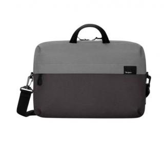 Torba 14 cali Sagano EcoSmart Slipcase czarno-zielona