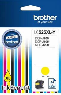 Tusz LC525XLY YELL 1300 do DCP-J100 DCP-J105