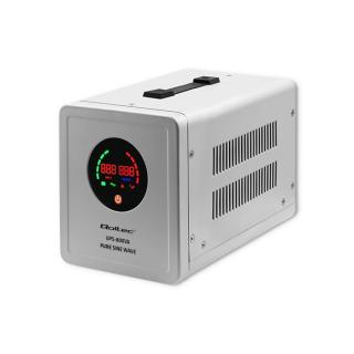 Zasilacz awaryjny Pure Sine Wave UPS | 800VA | 560W | Szary