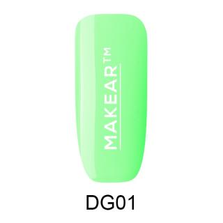 MAKEAR Lakier Hybrydowy DG01 - Green Dream - SweetTasty
