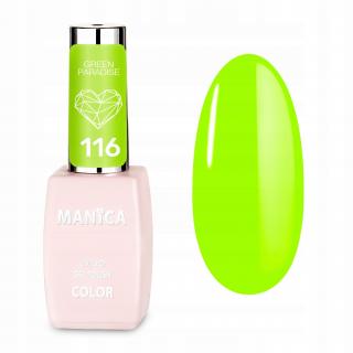 Manica Lakier hybrydowy LED/UV 10ml - Green Paradise - 116