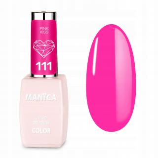 Manica Lakier hybrydowy LED/UV 10ml - Pink Kiss - nr. 111