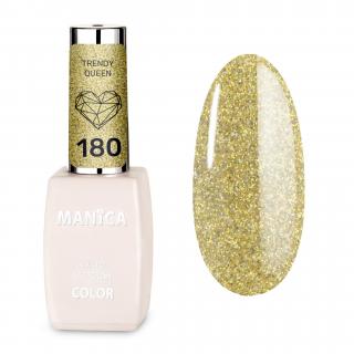 Manica Lakier hybrydowy LED/UV 10ml - Trendy Queen- 180