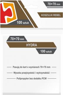 Koszulki na karty Rebel (70x70 mm) "Hydra", 100 sztuk