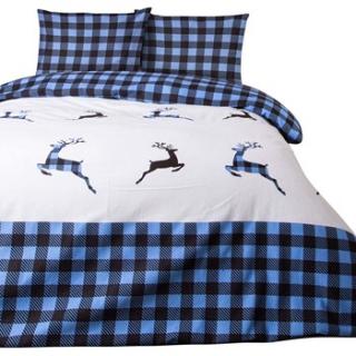 KOMPLET POŚCIELI FLANELOWEJ 180x200 FLANELA 31491/1