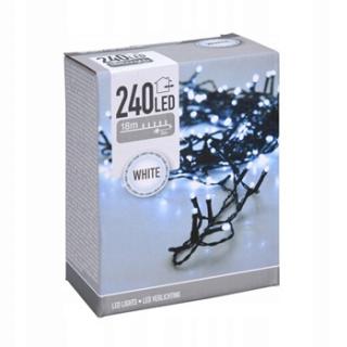 Lampki Choinkowe 240 LED – Świąteczne Oświetlenie na Choinkę Kolor Biały
