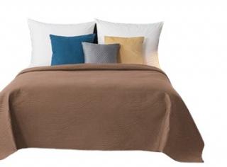 NARZUTA 170X210 PIKOWANA ELEGANCKA NA ŁÓŻKO KARMELOWA NNS