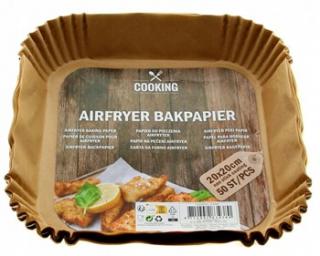 Papier do pieczenia WKŁADY AIRFRYER do frytkownicy beztłuszczowej 50szt
