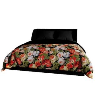POŚCIEL 160x200 SATYNA 100% BAWEŁNA KWIATY TULIPAS
