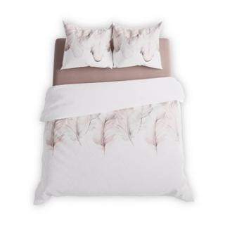 POŚCIEL 220x200 SATYNA 100% BAWEŁNA PIÓRA NATANIEL