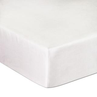 Prześcieradło Satynowe 200x220 z gumką biel 603