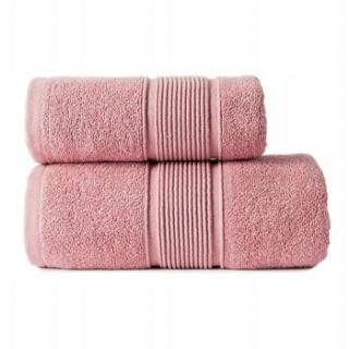 RĘCZNIK 70x140 NAOMI 100% BAWEŁNA 500g/m2 RÓŻOWY