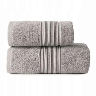 RĘCZNIK 70x140 NAOMI 100% BAWEŁNA 500g/m2 SZARY